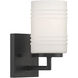 Leavenworth 1 Light 5 inch Matte Black Wall Sconce Wall Light